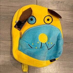 Yellow and Blue Kids Backpack